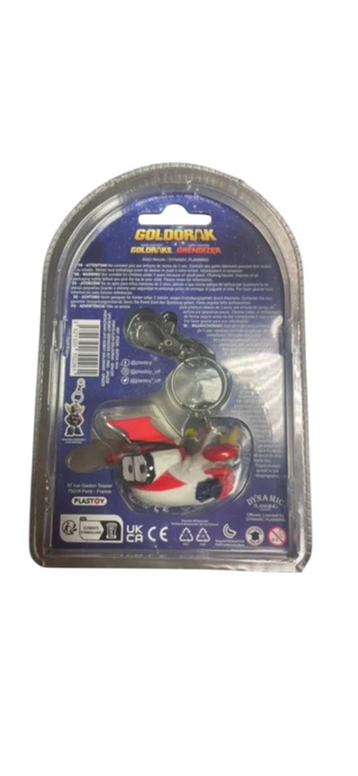 Figurine porte clés Goldorak Spacer Plastoy neuf - photo numéro 2