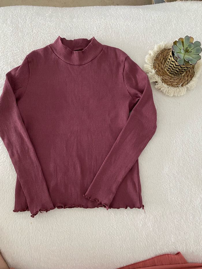 Sous pull côtelé 8 ans - photo numéro 2