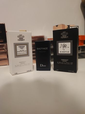 Trio de miniatures pour homme