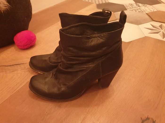 Bottine cuir taille 38 - photo numéro 2