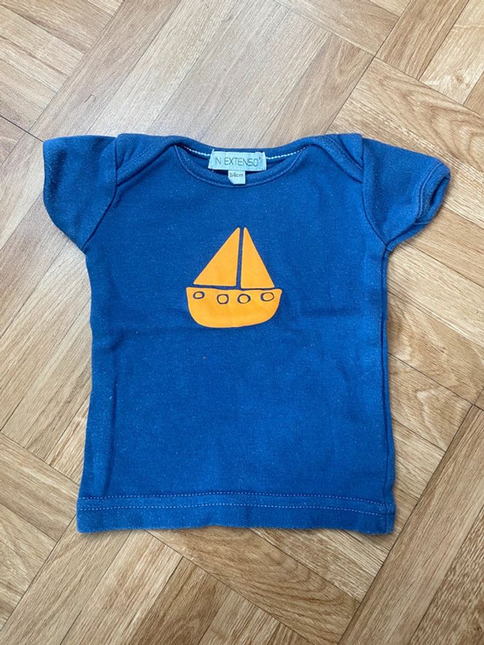 T-Shirt In Extenso taille 1 mois