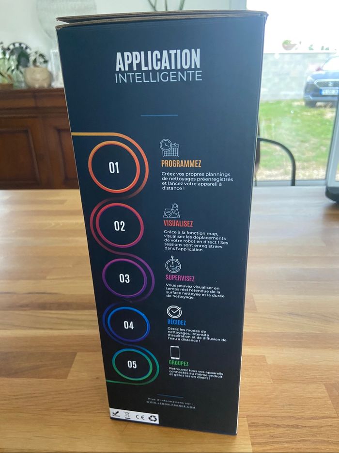 Aspirateur laveur e-washer V2 pro Lebon - photo numéro 10