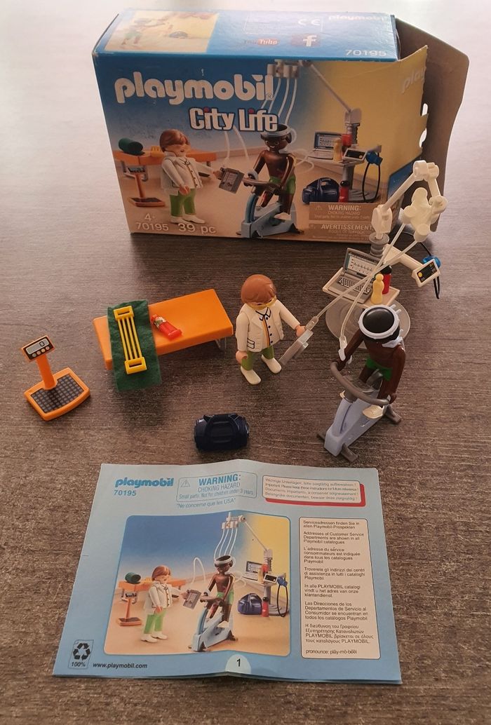 Kinésithérapeute playmobil 70195 - photo numéro 1