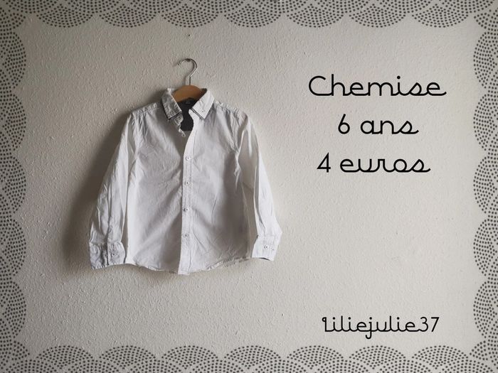 Chemise 6 ans