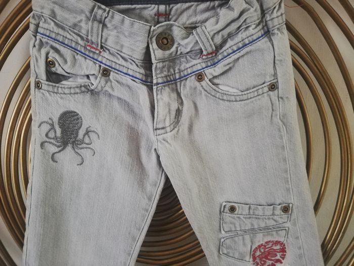 Jeans gris la compagnie des petits 4 ans - photo numéro 3