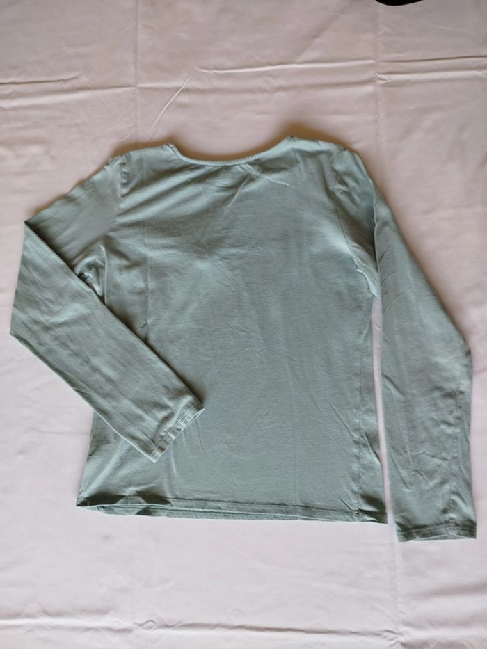 t-shirt vert in extenso 12ans - photo numéro 3