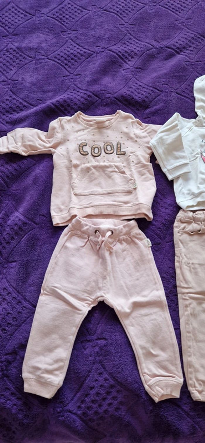 Lot de 2 tenues fille 12/18 mois Zara baby girl - photo numéro 2
