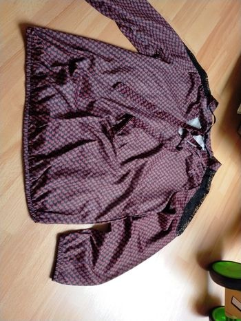 Blouse col lavallière