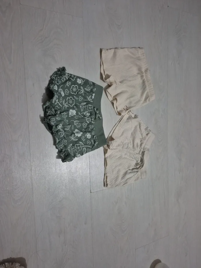 Lot de 3 short 12M