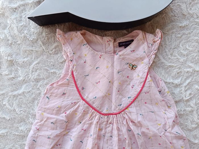 Robe Fille 18 mois Fleurs papillon Sergent major - photo numéro 3