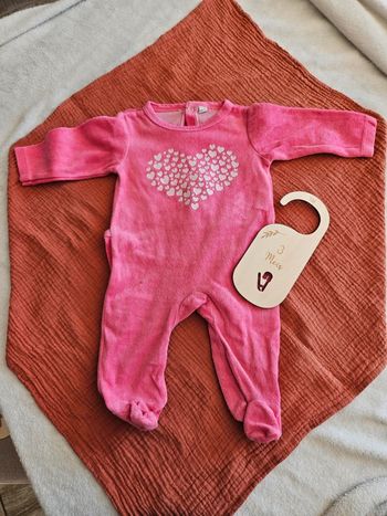 Pyjama ouatiné / Taille 3 mois