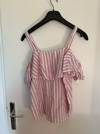 Blouse épaules tombantes