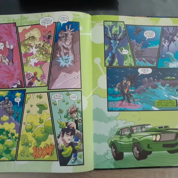 BD Ben 10 alien force tome 1 - mauvais garçon - photo numéro 3