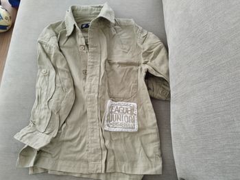 Chemise beige