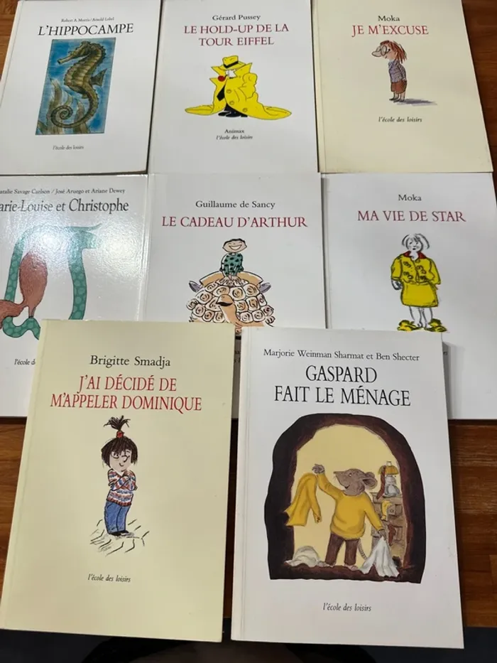 Lot de huit livres enfants école des loisirs - photo numéro 4