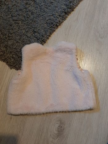 Gilet sans manches fille 24 mois