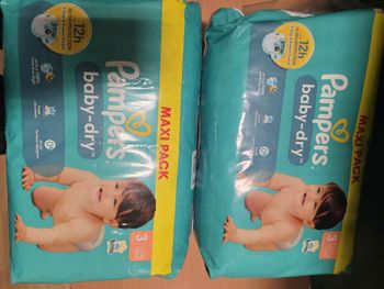 2 maxi pack Pampers Baby Dry T3