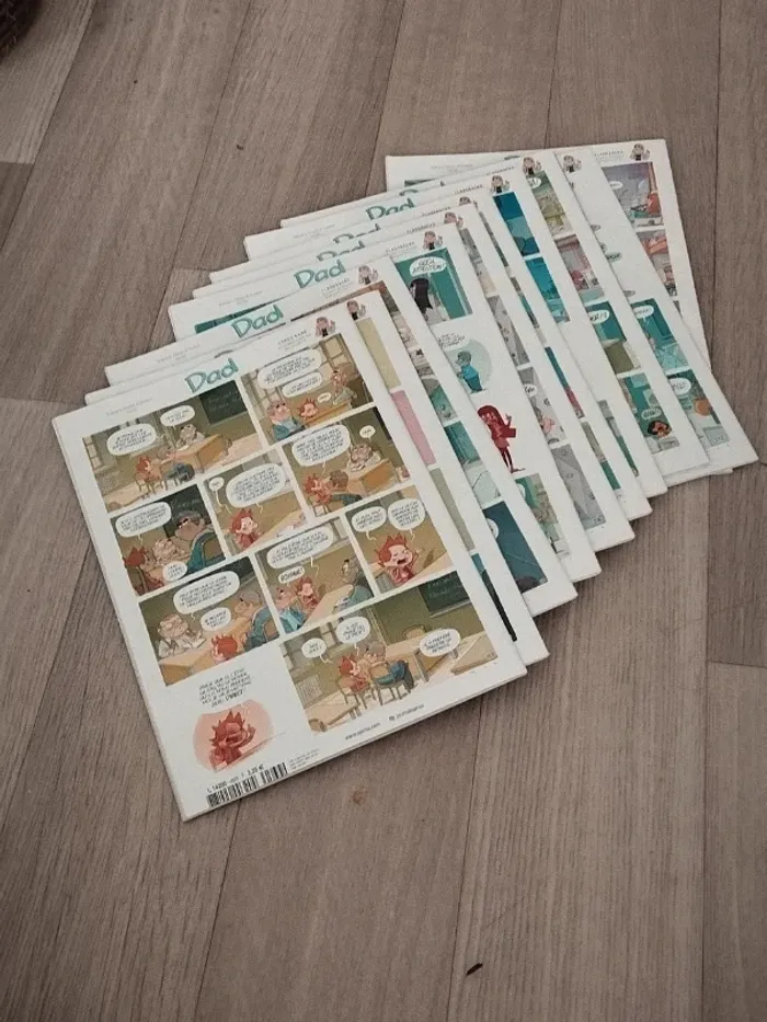 Lot de 10 BD magazines  SPIROU année 2024-25 L087 - photo numéro 4