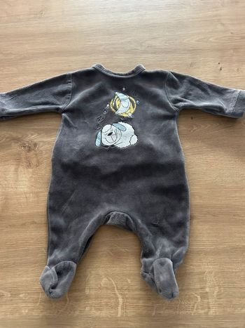 Pyjama gris 0mois