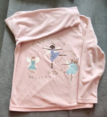 Pyjama fille  deux pièces manches longues 6 7 ans