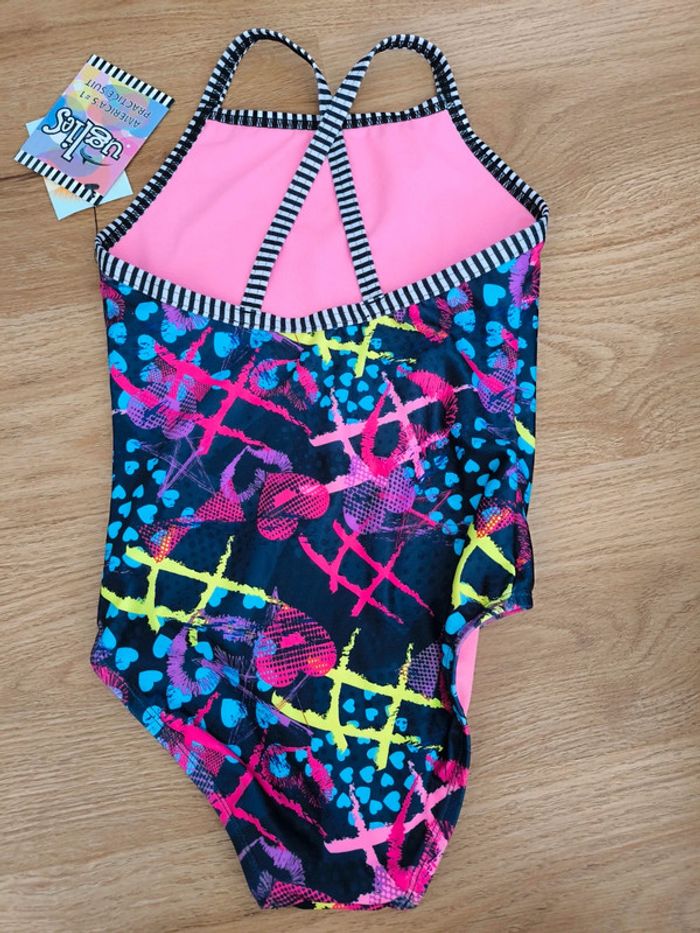 Maillot de bain une pièce Dolphin Taille 14 ans Protection UV Neuf - photo numéro 2