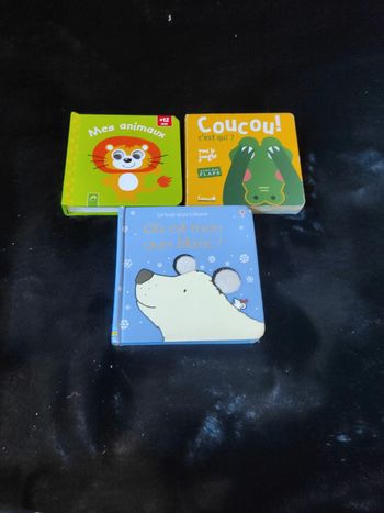 Lot de livres animaux