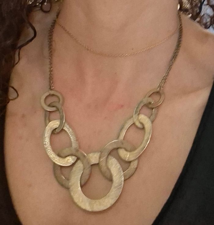 Magnifique collier doré - photo numéro 2