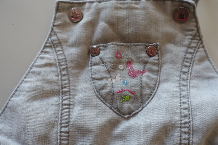 Salopette bébé fille 18 mois - photo numéro 4