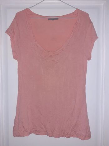 Tee shirt manches courtes col v