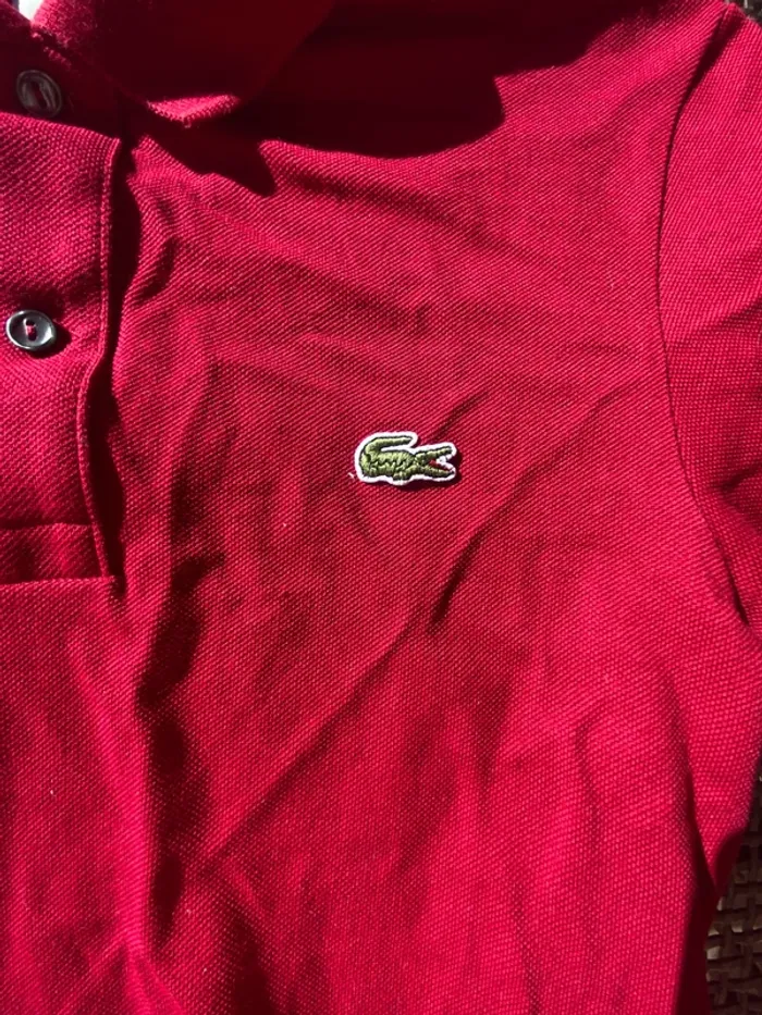 Polo lacoste slim fit taille 2 - photo numéro 7
