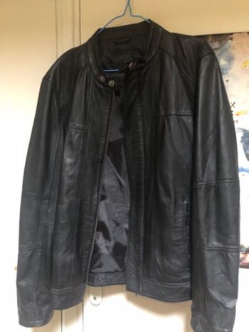 Blouson cuir taille M comme neuf