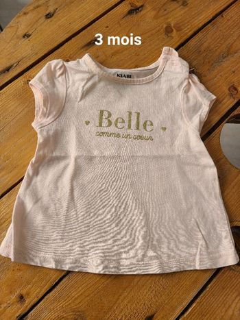 T-shirt / 3 mois