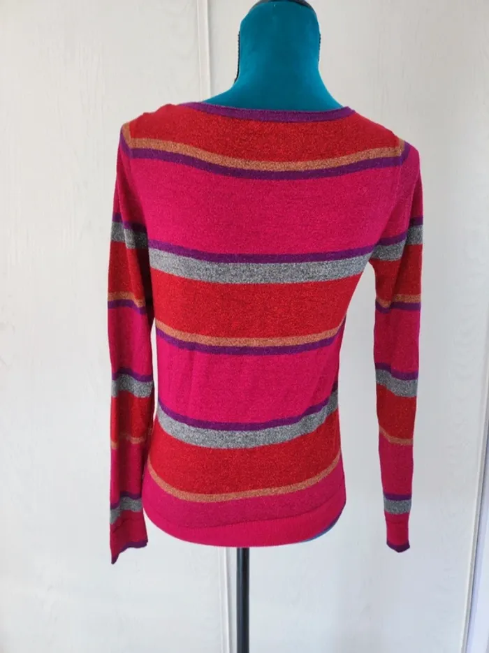 Pull multicolore XS - photo numéro 3