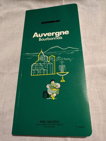 Guide Michelin Auvergne
