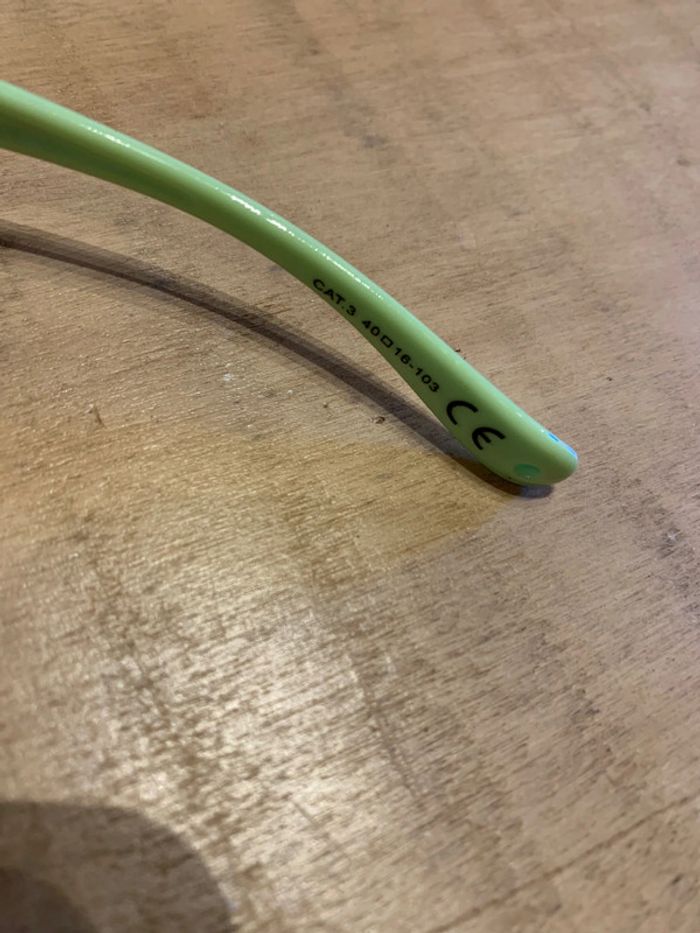 Lunette de bébé de catégorie 3 Parents vert clair - photo numéro 4