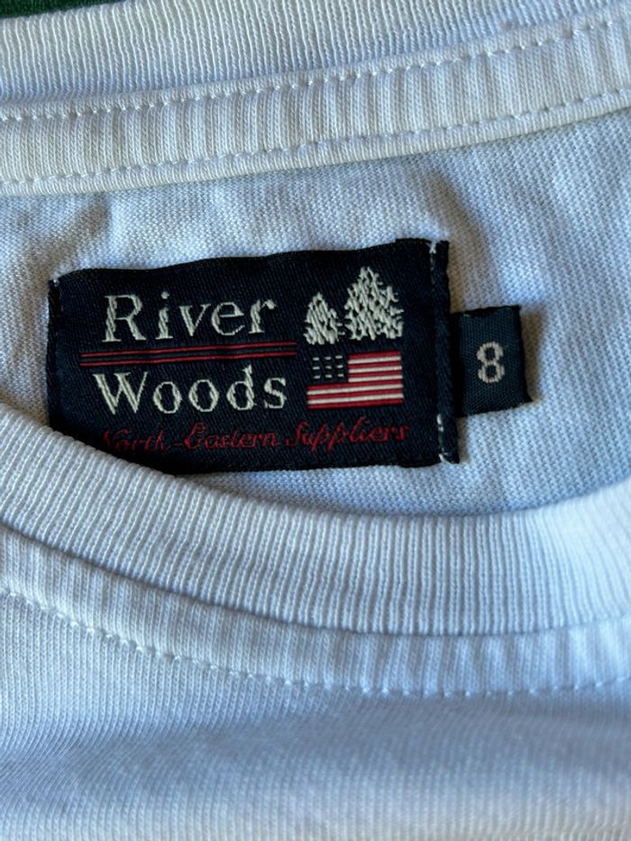 T-shirt blanc 8 ans River Woods - photo numéro 3