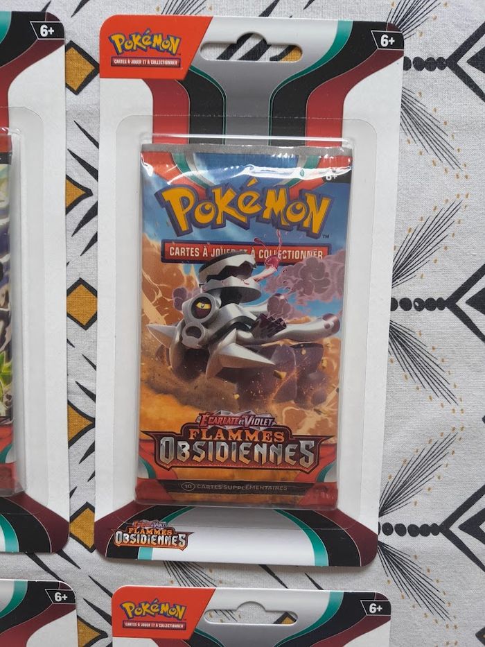 Pokémon Artset Booster EV03 | Flammes Obsidiennes - Neuf Scellé [FR] - photo numéro 3
