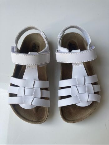 Sandales blanches fille Citrouille et Compagnie - taille 29