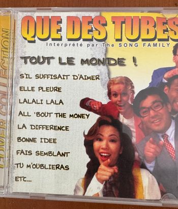 CD compilation, 1999, Que des tubes