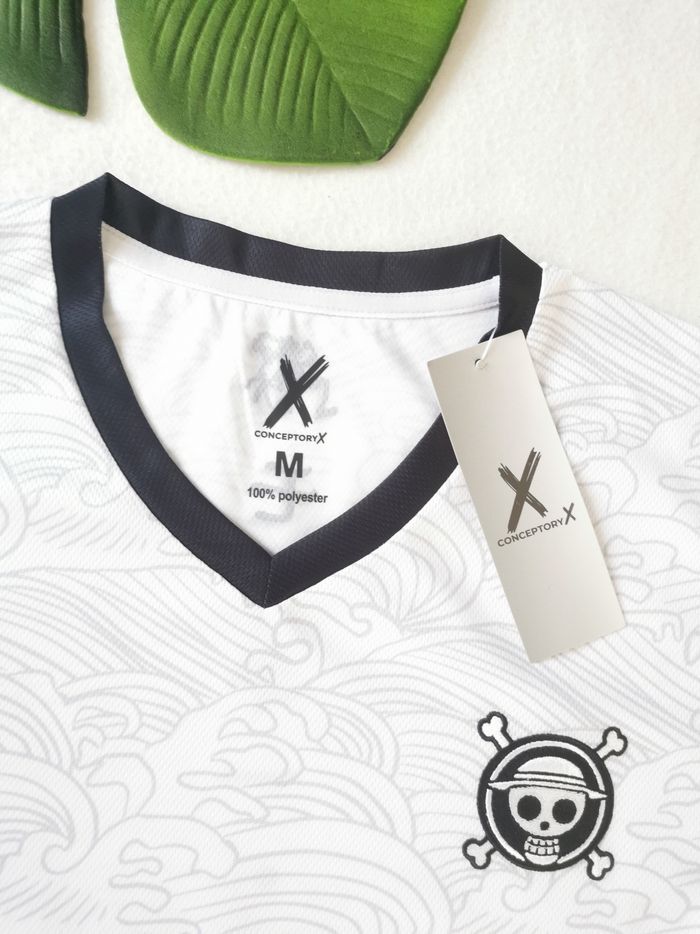 Tee-shirt blanc One Piece ConceptoryX Taille M - photo numéro 2