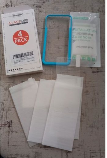 Pack 4 verres trempés iphone 6/6s/7/8