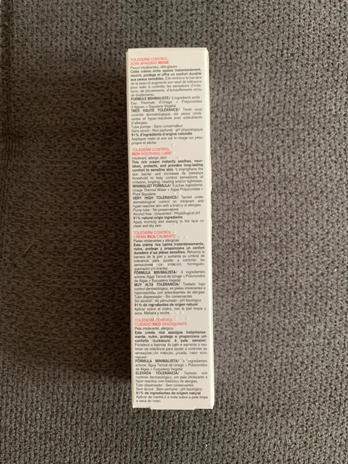 Soin apaisant riche Uriage Toléderm Control - photo numéro 5