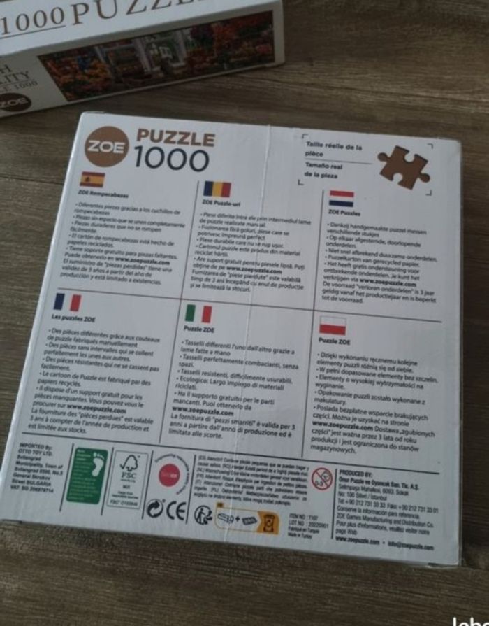Puzzle Zoé High Quality neuf 🏷 - photo numéro 2