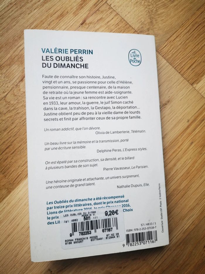 Les oublies du dimanche Valérie Perrin - photo numéro 2