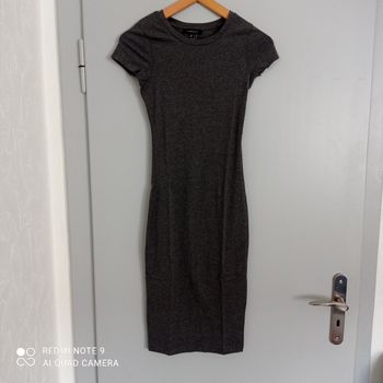 Robe longue grise t34
