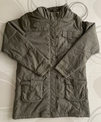 Manteau vert - Taille 14 ans