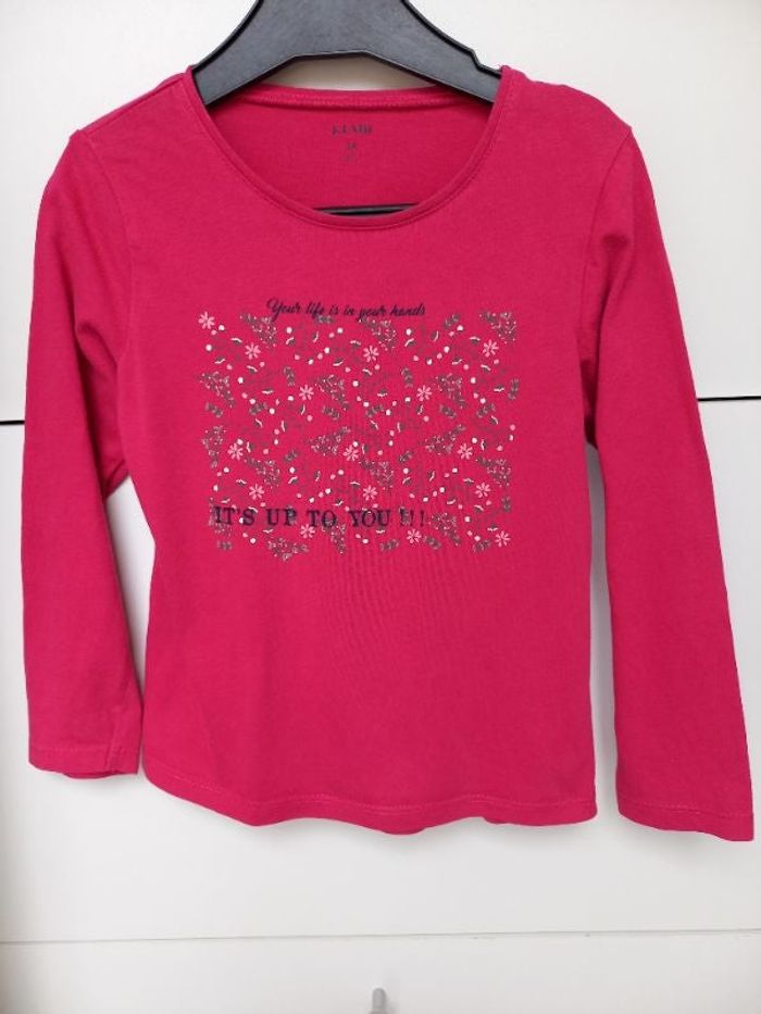 Tee shirt manches longues 4 ans