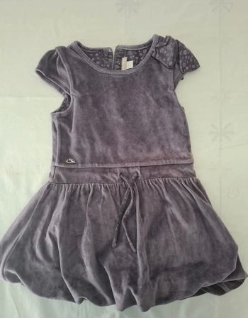 Robe en velours 6 ans