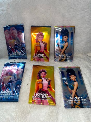 K-pop démon hunters carte de jeu collection