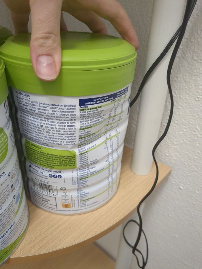 3 boites Physiolac Bio 1er âge - photo numéro 4